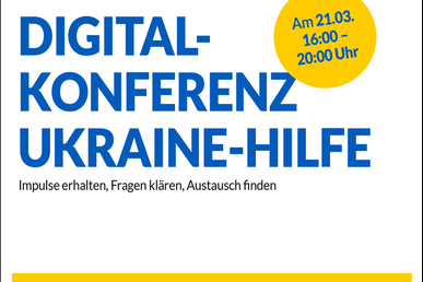 Ukraine-Hilfe Digital-Konferenz DSEE